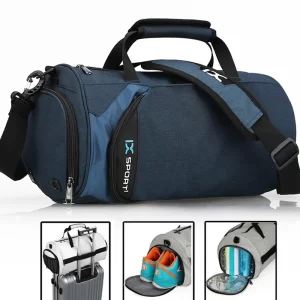 New Unisex Nylon Gym Sports Functional Duffel Bag