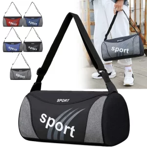 Unisex Nylon Minimalist Sport Gym Bag
