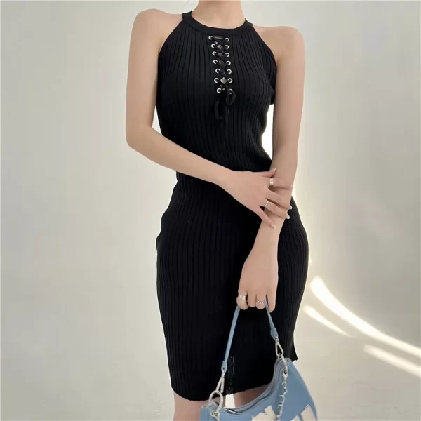 Party & Club Slim fit Knitted Pencil Dress