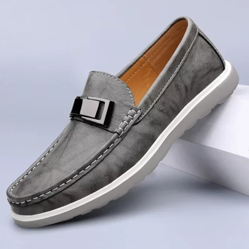 Original Cow Leather Handmade Men's Loafers